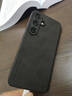 尚苏 适用 三星S25手机壳S25保护套SAMSUNG防摔镜头全包软壳简约轻奢羊巴皮硅胶外壳女男款皮套黑色 实拍图
