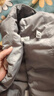 雪中飞经典新款基础舒适轻薄羽绒便捷短款保暖羽绒小马甲轻盈便携舒适 静谧灰|8210-女 L 170/92A 实拍图
