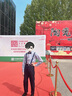 罗蒙儿童演出服套装男童花童礼服背带装钢毕业服 藏青色 140 实拍图