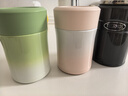 膳魔师（THERMOS）焖烧杯不锈钢保温户外露营保温桶高颜值学生女士焖烧罐TCLA 黄瓜绿 470ml 470ml 实拍图
