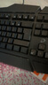 达尔优LK160牧马人机械手感键盘鼠标套装游戏发光有线薄膜键盘USB台式电脑笔记本办公耳机三件套大手托 LK160背光键盘 实拍图