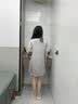 丝界真丝睡裙女秋冬舒适短袖睡衣100%桑蚕丝高级外穿家居服节日礼物 实拍图