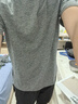 艾伦伯顿（Alen Botun）健身服男跑步运动套装篮球春季速干衣高弹训练晨跑服紧身足球衣服 黑灰五件套【速干高弹 四季款】 L(130-145)斤 实拍图