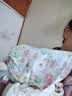伊米伦防紫外线新生婴儿帽子遮阳帽夏天薄款男女宝宝公主帽防晒帽 花园小兔/粉色森林 M码建议3-12个月 实拍图