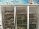 新飞（frestec）展示柜冷藏保鲜柜酒水饮料冰柜双开门冷藏柜酒店冷藏保鲜柜超市直冷玻璃门风冷无霜冰箱立式冷柜 大三门上机1300L【直冷省电】1.8米 实拍图