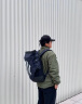 PALLADIUM帕拉丁【檀健次同款】时尚复古鸢尾花男款棒球服外套1010609 香草冰色 L 实拍图
