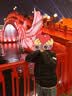 ASK JUNIOR90绒男女同款羽绒服秋冬加厚保暖百搭羽绒内胆运动风 黑色 150  实拍图