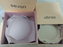 ubras花瓣杯软支撑文胸罩细肩带女士内衣女无钢圈聚拢燕麦奶-背勾M 实拍图