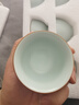 苏氏陶瓷（SUSHI CERAMICS）汝窑开片六杯开片可养金线个人杯主人杯品茗杯6个 实拍图