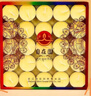 自在园酥油粒4/24/8小时100粒家用无烟酥油蜡烛长明灯供佛灯 4小时黄一盒100粒 实拍图