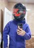 MT HELMETS雷神4PRO头盔全盔摩托车男女士骑行秋冬保暖踏板机车安全帽四季3C 【雷神4】星空黑（默认透明） 2XL（建议59-60头围） 实拍图