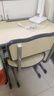 晶霄儿童学习桌椅套装作业课桌子小孩书桌写字桌学校小学生家用可升降 【校园pro款】双柱课桌+椅深灰色 实拍图