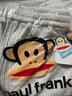 大嘴猴（paul frank）裤子男士秋冬季直筒宽松休闲裤男美式阔腿男裤 摩登灰色 3XL 实拍图