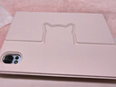 VHW适用华为平板matepadair保护套12英寸新款2024键盘鼠标电脑720°旋转带笔槽可磁吸拆分保护壳 樱花粉皮套+鼠标触控面板七彩背光键盘+礼包 MatePad Air12英寸 实拍图