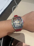 格雅（GEYA）长城系列品牌镂空手表男士酒桶手表自动机械腕表 送男友 彩虹镶钻-G78211GHKK 实拍图