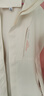 猫人（MiiOW）春秋短外套女男chic新款防风薄款夹克潮牌户外单层登山服 LSM1818D粉白-女(单外套) XXL 实拍图