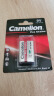 飞狮（Camelion）碱性电池 干电池 6LR61/9V/9伏 电池 1节 万用表/烟雾报警器/话筒/麦克风/医疗仪器 实拍图
