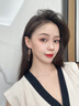 纪诗哲（GIEVSZHE）品牌菱形长款流苏耳钉女简约气质耳环耳饰情人节生日礼物送女友 玫瑰金【全国十一仓 当/次日达】 实拍图