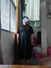 革曼孕妇装夏装2026新款时尚纯棉孕妇连衣裙中长款小个子夏季薄款裙子 黑色(优质版) XL(建议130-150斤) 实拍图