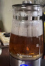 欧美特（OUMETE）恒温煮茶壶 煮茶器 喷淋式蒸汽茶壶 养生壶 玻璃保温煮茶烧水壶 【蒸煮两用款】微电脑款 1.2L 实拍图