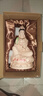 戴玉堂 德化陶瓷坐莲观音菩萨佛像摆件家用供奉微笑观世音娘娘 家居客厅办公室佛堂装饰摆设 12吋坐莲观音 玉红金彩 A02-043B 实拍图