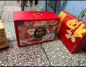 五谷畅享3罐无添蔗糖桂花藕粉黑芝麻核桃桑葚粉红豆端午礼盒装送礼1700g 实拍图