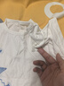 aqpa【135g新疆棉】婴儿内衣套装夏季纯棉男女宝宝衣服薄款分体短袖 怪小兽 100 实拍图