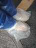 收米一次性雨鞋鞋套下雨天防水防滑透明塑料加厚耐磨防雨脚套长筒高靝 10只冰透篮长款 【特厚耐磨】 均码 实拍图