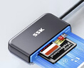 飚王（SSK） USB/Type-C高速4.0读卡器SD TF CF卡多功能多合一读卡器 支持相机行车记录仪手机存储内存卡 USB3.1 SD/TF/CF SCRM333 实拍图