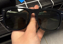 雷朋（RayBan）太阳镜墨镜男女款复古简约素颜修饰0RB4260D可定制 601/71黑色镜框绿色镜片 尺寸57 实拍图