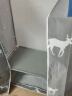 乐丽欣布衣柜简易衣柜加粗钢管防尘防潮钢架卧室宿舍衣橱（强力加固型） 实拍图