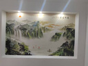 新福壁海墙纸定制3d立体中式水墨山水电视背景墙壁纸客厅壁布卧室墙布壁画 进口18d超浮雕立体/平方 实拍图