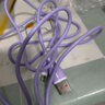 艾昊者安卓数据线6A超级快充Micro USB手机充电线适用华为vivo小米魅族荣耀OPPO三星通用 Micro-USB【紫色】硅胶120W超级快充 磨砂顺滑质感【1.5米】柔光呼吸灯 实拍图