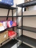 楚丰加厚货架置物架家用仓储仓库储物架地下室多层落地展示架收纳架子 五层183cm高【默认发黑色】 长120宽40cm 实拍图