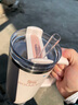 STANLEY保温杯 巨无霸吸管杯保温保冷车载家居办公大容量男女学生水杯子 【基础百搭】烟灰- 887ml 实拍图