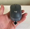 罗技（Logitech）M221 轻音鼠标 无线鼠标 办公鼠标 对称鼠标 带无线微型接收器 雾霭蓝 实拍图