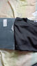 【透气排汗】网眼速干健身衣男士运动短袖t恤男宽松体恤休闲背心 黑色【背心款】 XL （110-125斤） 实拍图