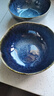 悠瓷（youcci）高级感窑变釉蓝色餐具陶瓷面碗饭碗汤碗成套欧式家用复古不规则碗 云梦-6.5英寸不规则面碗-碧蓝 实拍图
