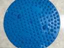指趾压板超慢跑足底按摩垫中医圆形成人通经络脚踩软材原地中老年 常规35cm款/磁石设计/天空蓝 实拍图