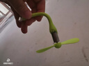 手机用usb小风扇手机风扇学生上课迷你随身静音携便式可爱手持小风扇【随机颜色】 安卓接口  1个装 3mAh 实拍图