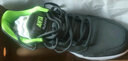 安踏男鞋跑步鞋男2025冬季皮面防水黑色加绒保暖运动鞋鞋子休闲鞋男款 【皮面防水】城堡灰/荧光电光绿 42.5 (美码9) 实拍图