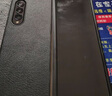 正件 适用三星Fold3手机壳保护套 W22保护壳 Z Fold3 5G保护套真皮翻盖世心系天下全包后背防摔超薄-黑 实拍图