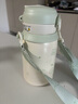 膳魔师（THERMOS）高真空保温杯双饮水杯一盖双用吸管杯直饮杯便携宽杯绳水杯TCKN 实拍图