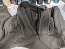 马登工装 美式重磅连帽卫衣防风拉链面罩服vibe潮流机车外套男 深灰色 L 实拍图