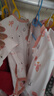 棉芹婴儿衣服新生儿连体衣春秋纯棉内衣初生0-3个月哈衣爬服宝宝衣服 粉地球2件装-四季 66cm (建议1-3个月) 实拍图