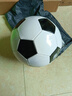 足球5号成人专业比赛训练初中生考试专用少年儿童五号足球运动 5号/标准黑白色经典 裸球++气针+气筒+网兜 实拍图
