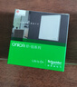 施耐德电气 单联有线电视插座 86型暗装家用墙壁开关插座面板 珍铂 丝绒白色 实拍图
