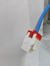安普康（AMPCOM）网络模块六类 千兆CAT6类网线信息插座面板 RJ45非屏蔽镀金水晶头180°打线网口 白色 AC6208WT 实拍图