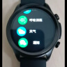 dido【国家补贴15%】E55S血压血糖评估血氧监测手表环实时监测心率体温睡眠打鼾血氧运动健康智能手表 远程关爱版-皮黑【远程查看亲友健康+全身趋势评估】 实拍图