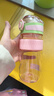 TKK 水杯女生高颜值学生上学专用夏天耐高温tritan塑料杯子儿童水壶 仙雾绿【直饮款 新色升级】 500ml 实拍图